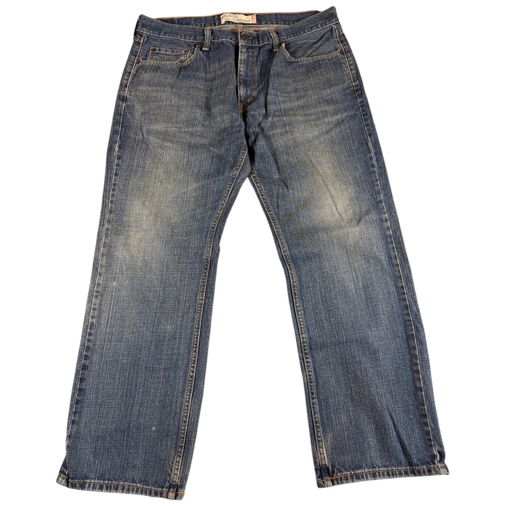Vintage Levis 559 Jeans Men's 36x30 Blue Relaxed Straight Grunge Y2K Workwear